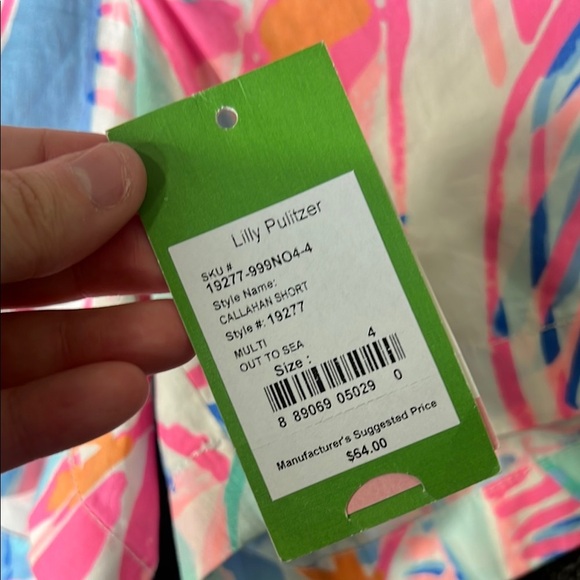 Lilly Pulitzer Callahan Vibrant Summer Style Shorts, Womens 4 - Picture 3 of 7